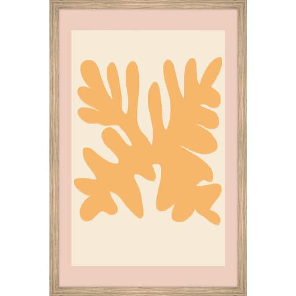 Unbranded "Yellow Leaves Bundle" by Marmont Hill Framed Nature Art Print 36 in. x 24 in.