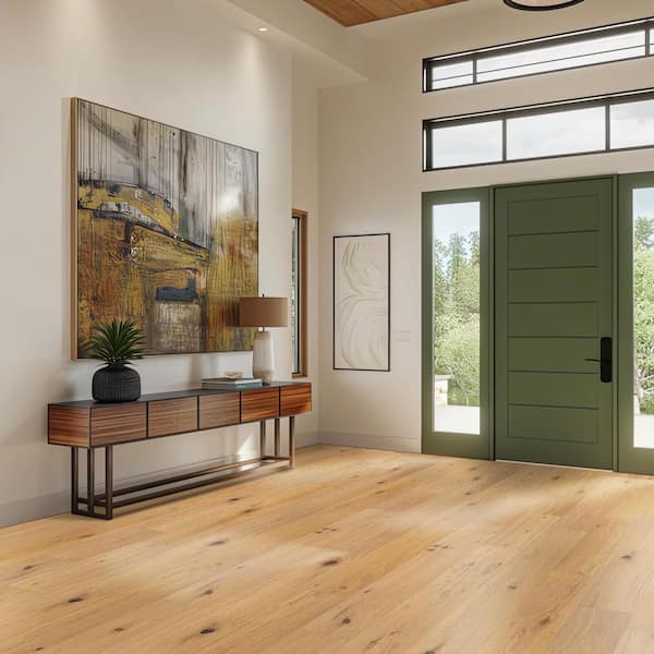 Shenandoah Oak 1/4 in. T x 6.5 in. W Click Lock Engineered Hardwood Flooring (21.67 sq. ft./case)