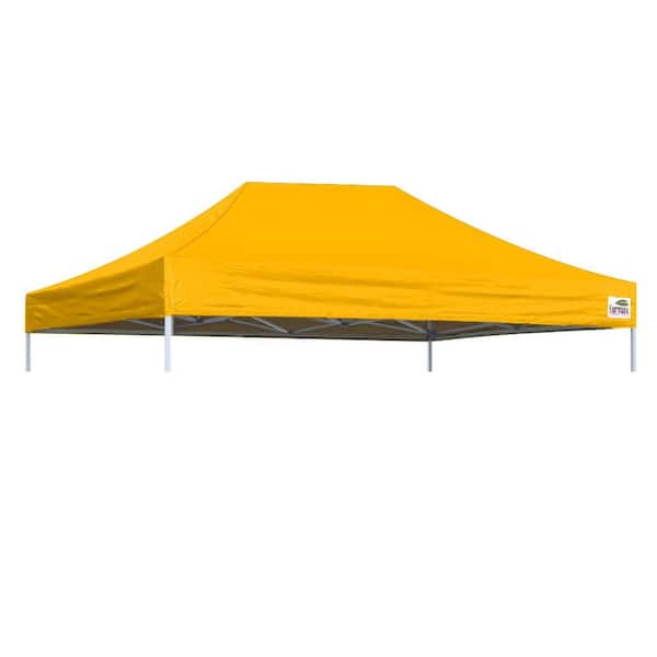 Terracemaster USA Pop Up 10 ft. x 15 ft. Replacement Canopy Tent Top Cover, Instant Ez Canopy Top Cover ONLY (Gold)