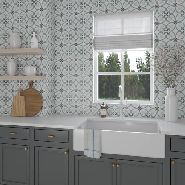 D_Segni Clover 8 in. x 8 in. Glazed Porcelain Floor and Wall Tile (10.32 sq. ft./Case)