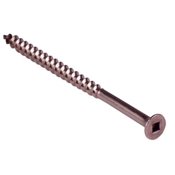 DECKMATE PrimeGuard Plus #10 x 2-1/2 in. Coarse Stainless Steel Bugle Head Square Exterior Screws (1 lb. Pack)