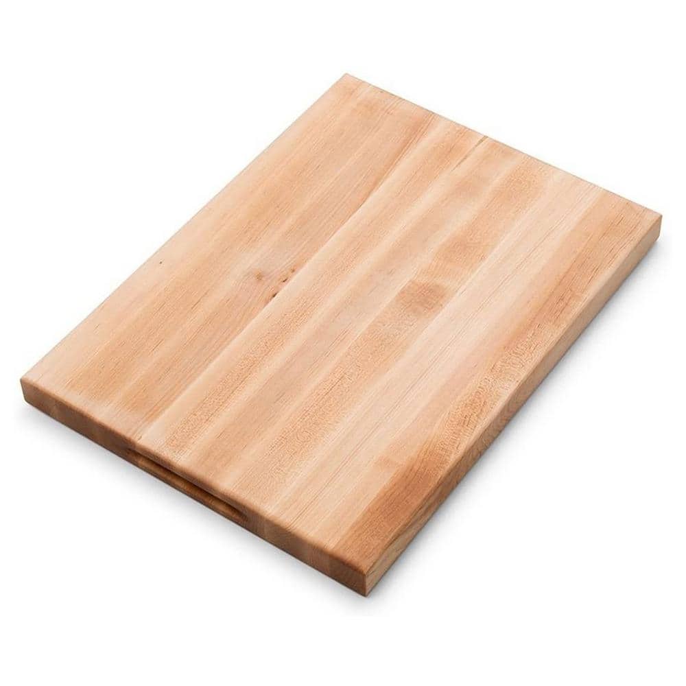 Maple Wood Reversible Cutting Board with Juice Groove