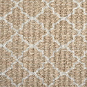 9 in. x 9 in. Pattern Carpet Sample - Verandah - Color Camel