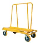Buildman Welded Steel Heavy Duty Dolly Cart for Moving Sheetrock, Drywall, or Plywood Sheets, 3000 lbs. Load Capacity