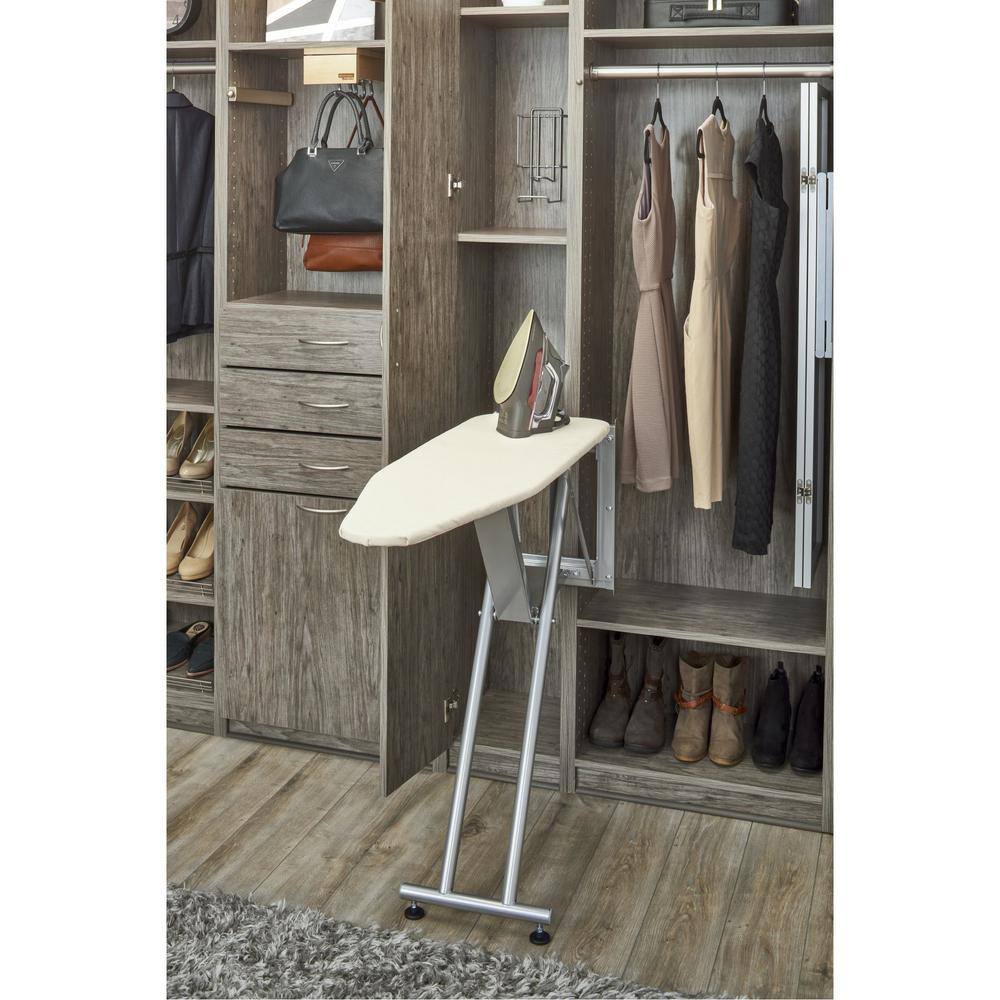 Rev-A-Shelf Soft-Close Pop-Up Ironing Board with Metal Frame