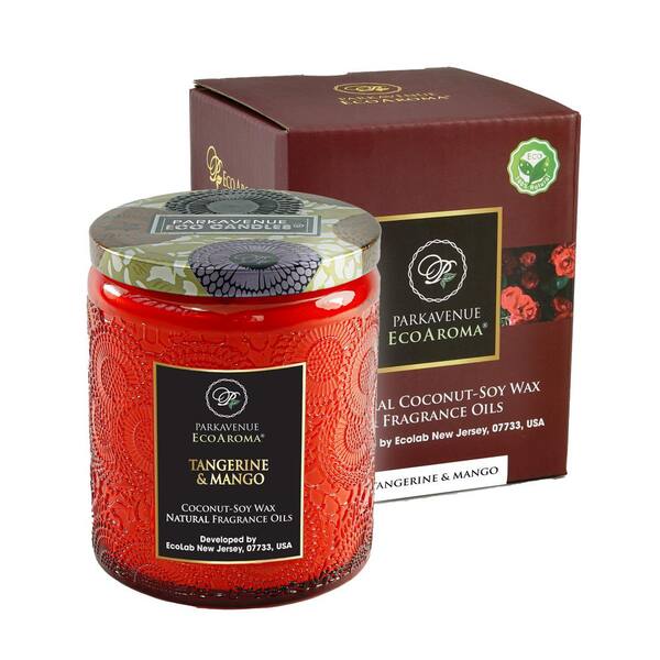 luxury 8 oz electroplated color candle