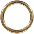 Hardware Essentials 0.262 in. Wire x 2-1/2 in. Inside Diameter Nickel-Plated Welded Ring (25-Pack) 321718