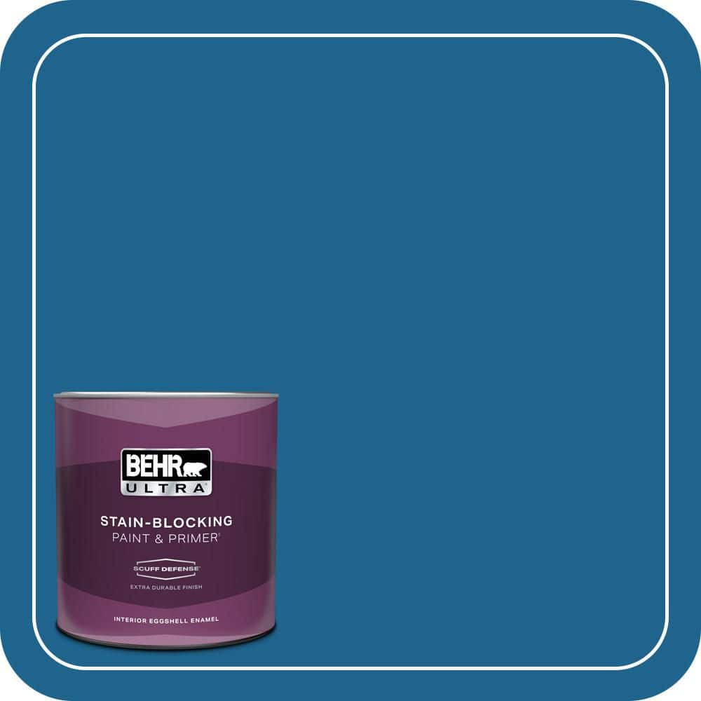 1 qt. #MQ5-57 Traditional Blue Extra Durable Eggshell Enamel Interior Paint & Primer price history on PriceWatchPro