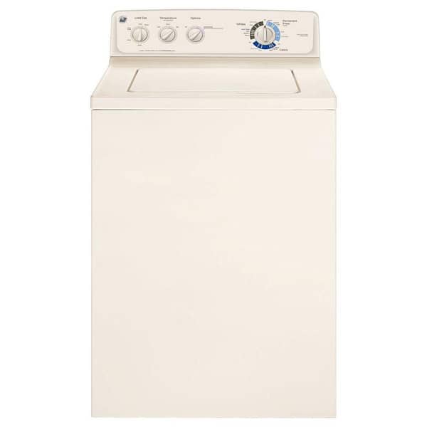 GE 3.7 DOE cu. ft. Top Load Washer in Bisque
