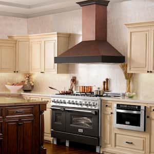 30 in. 400 CFM Ducted Vent Wall Mount Range Hood in Oil Rubbed Bronze