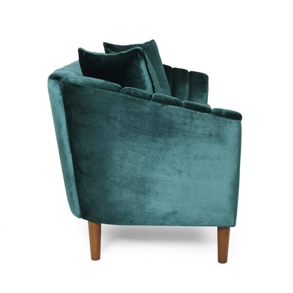 Velvet tub online sofa