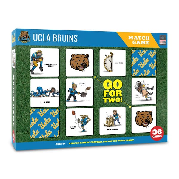 YouTheFan NCAA UCLA Bruins Licensed Memory Match Game
