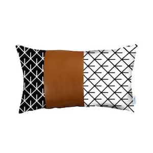 Jordan Brown Abstract 12 in. x 20 in. Throw Pillow Cover