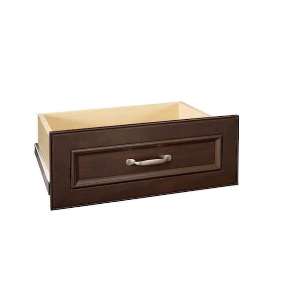 ClosetMaid 8.7 in. H x 21.54 in. W Brown Wood Drawer
