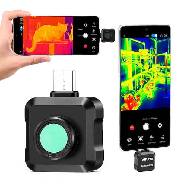 Thermal Imaging Camera for Android, 512 x 384 TISR Super Resolution, 25HZ Refresh Rate Infrared Thermal Imager