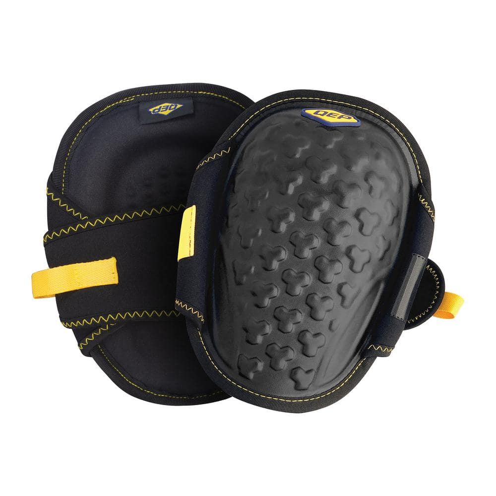 QEP F3 Stabilizer Knee Pads with Memory Foam, Gel Cushion, Neoprene Fabric  Liner and Pen Storage 79642 - The Home Depot
