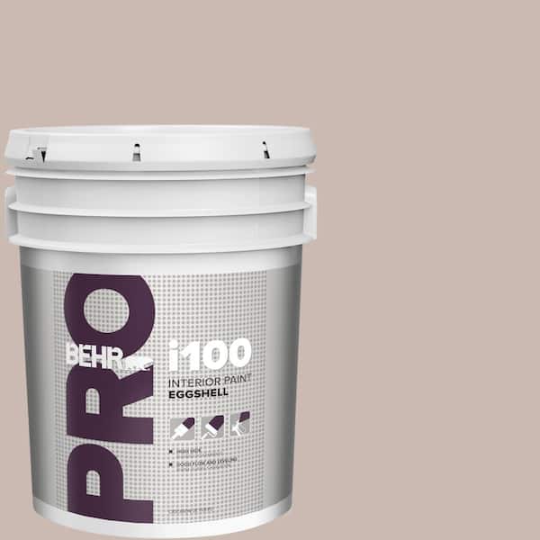 BEHR PRO 5 gal. #N170-3 Gray Ashlar Eggshell Interior Paint
