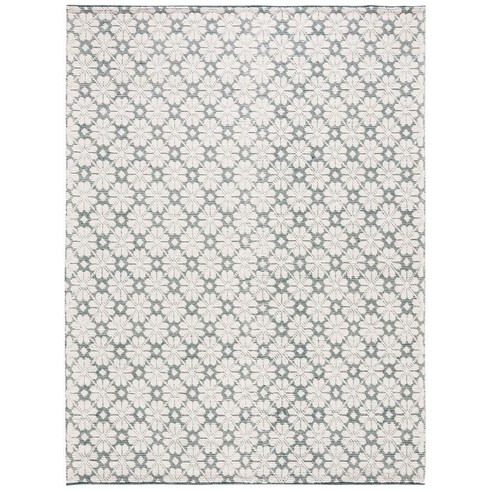 Vermont 9 ft. x 12 ft. Ivory/Green Floral Area Rug price history on PriceWatchPro