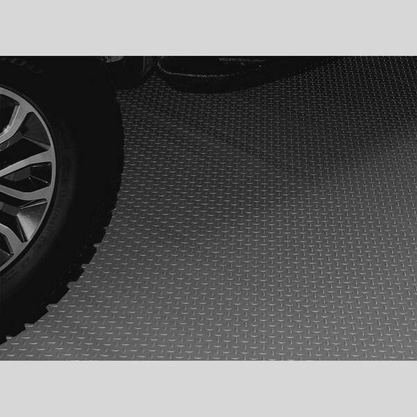 Diamond Deck 84720 7.5' x 20' Black Textured Large Car Mat