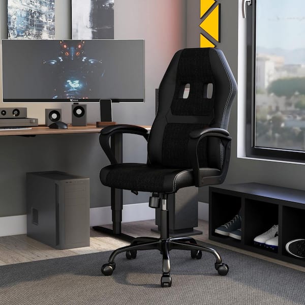 Erommy Computer Gaming Chair High Back, Height Adjustment Swivel