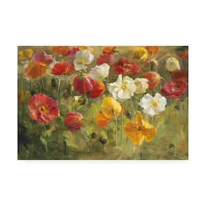 Danhui Nai 'Poppy Field Painting' Canvas Unframed Photography Wall Art 12 in. x 19 in