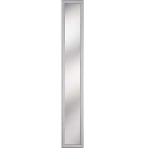 ODL 1-Lite Clear Glass 20 in. x 36 in. x 1 in. with White Frame Replacement Glass Panel 312505