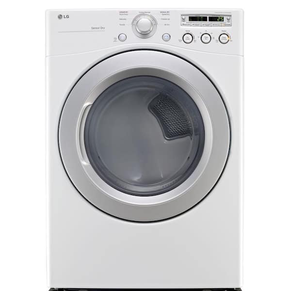 LG 7.3 cu. ft. Gas Dryer in White