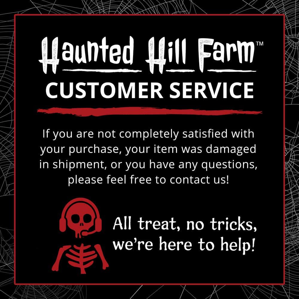 5-Foot Inflatable Halloween Boo Sign with Black Cat and Jack-O-Lantern
