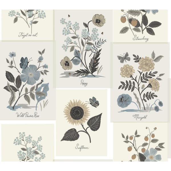 RIFLE PAPER CO. Botanical Prints Unpasted Wallpaper (Covers 60.75 sq. ft.)