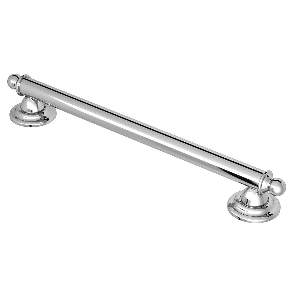 MOEN Brantford 24 In Grab Bar In Chrome YG2224CH The Home Depot   Chrome Moen Grab Bars Yg2224ch 64 1000 