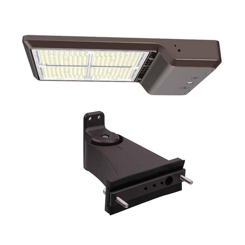 1000-Watt Equivalent Integrated LED Bronze Area Light Straight Arm Mount Kit TYPE 3 24000-43500lms Adjust Lumens CCT price history on PriceWatchPro