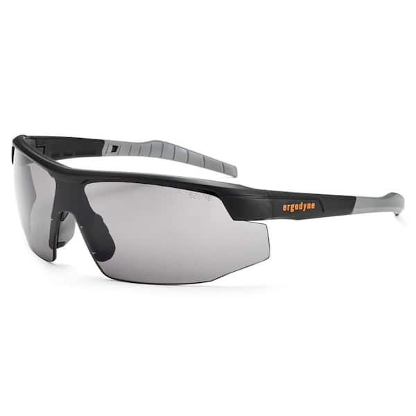 Skullerz Skoll Matte Black Anti-Fog Safety Glasses, Tinted Lens ANSI Certified