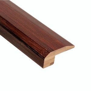 Horizontal Chestnut 9/16 in. Thick x 2-1/8 in. Wide x 78 in. Length Bamboo Carpet Reducer Molding