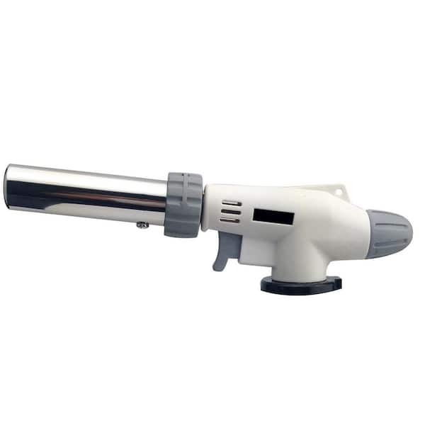 Butane Metal Culinary Torch Adjustable Flame Commercial Grade Kitchen Cooking Tool with Piezo Ignition