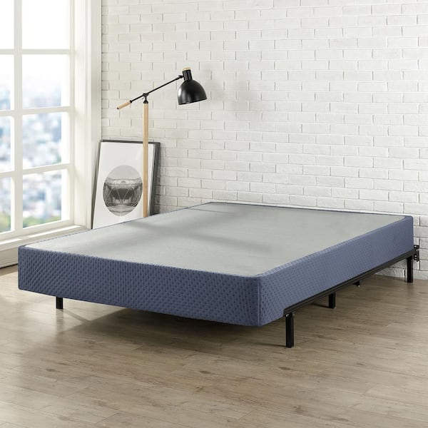 Mellow Easy Assembly Box Spring With, Heavy Duty King Bed Frame For Box Spring And Mattress