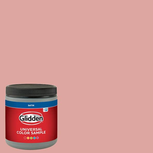 3 / 5 satton⭐︎ Glidden 8 oz. PPG1056-5 Earth Rose Satin Interior Paint