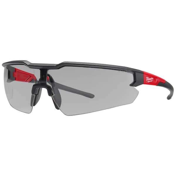 Milwaukee Safety Glasses with Gray Anti-Scratch Lenses (3-Pack) 48
