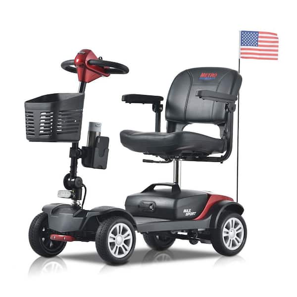 Unbranded 4-Wheel Mobility Scooter in Red