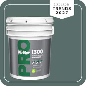 5 Gal. #N430-6A Hidden Gem Semi-Gloss Interior Paint