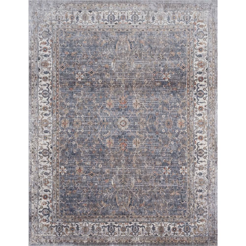 Sm Homes Rug KALATY 2 ft. x 3 ft. Sonoma Vintage Grey Area Rug SM-785 23 - The Home ...