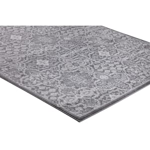 Jefferson Collection Athens Gray 7 ft. x 9 ft. Area Rug