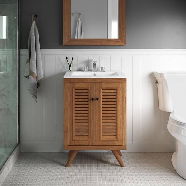 MODWAY Birdie 24 in. W x 18.5 in. D x 35 in. H Bathroom Vanity in