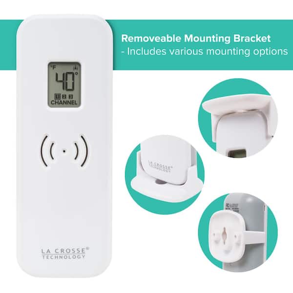 Refrigerator Thermometer, Wireless Digital Freezer Thermometer