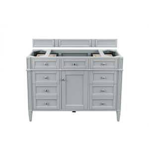 Brittany 47 in. W x 23 in.D x 32.8 in. H Single Bath Vanity Cabinet Without Top in Urban Gray