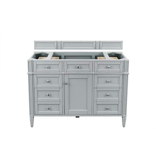 James Martin Vanities Brittany 47 in. W x 23 in.D x 32.8 in. H Single Bath Vanity Cabinet Without Top in Urban Gray