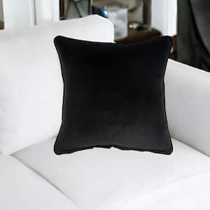 Eddie Bauer Bear 1-Piece Black Cotton 16 X 20 Throw Pillow 216606