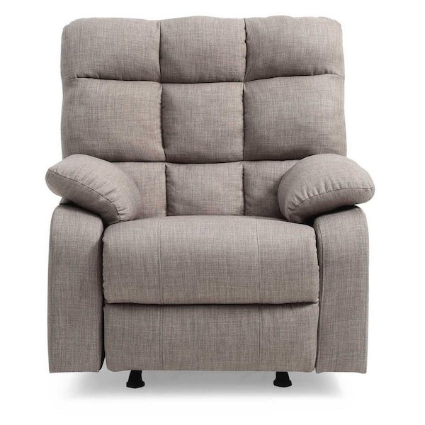 Cindy Gray Fabric Upholstery Reclining Chair