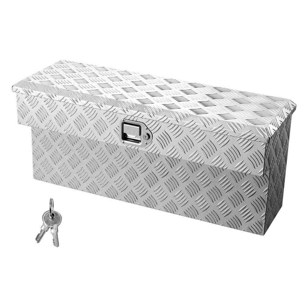 Truck Bed Tool Box, Heavy Duty Aluminum Tool Box, Storage Toolbox Chest Organizer, 34.02 in., Silver, Truck Tool Box price history on PriceWatchPro