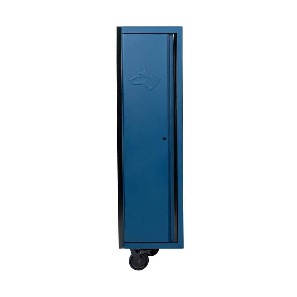 Heavy-Duty  21 in. W x 19 in. D Side Locker Component Matte Blue