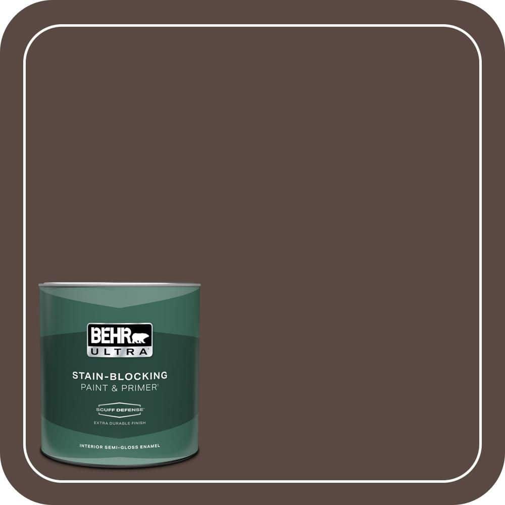 1 qt. #S-G-790 Bear Rug Extra Durable Semi-Gloss Enamel Interior Paint & Primer price history on PriceWatchPro